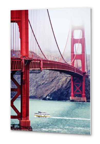 Golden Gate bridge, San Francisco, California, USA Metal prints by Timmy333