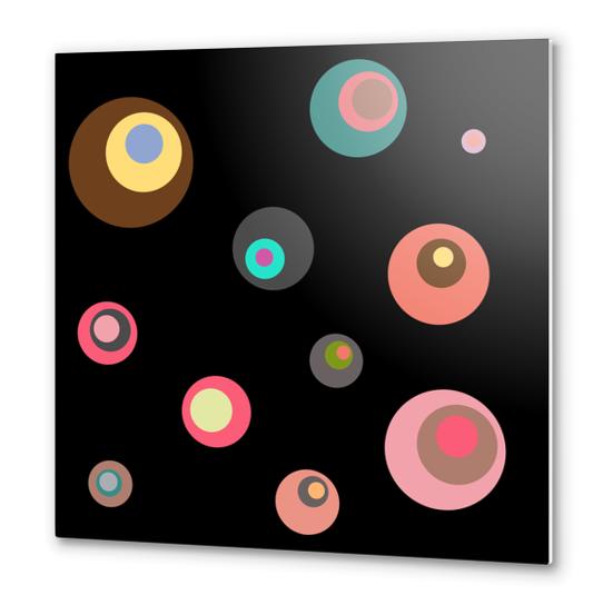Colorful Circles Metal prints by Christy Leigh