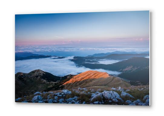 Lake clouds Metal prints by Salvatore Russolillo