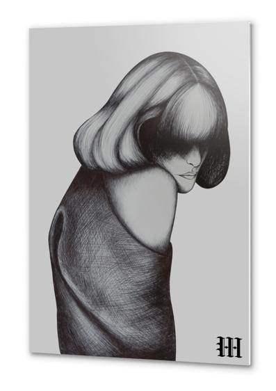 Melancholia Metal prints by Mathilde MILLERANT