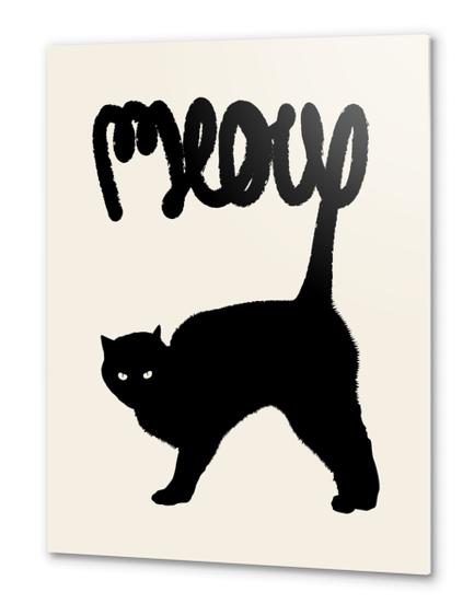 Meow Metal prints by Florent Bodart - Speakerine