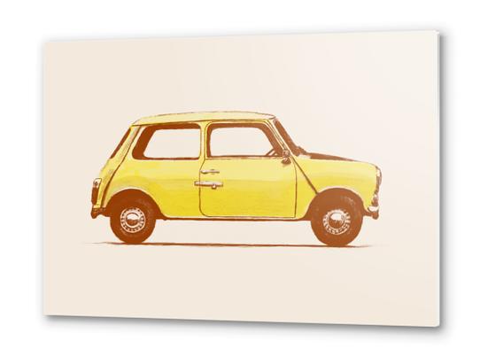 Famous Car - Mini Cooper Metal prints by Florent Bodart - Speakerine