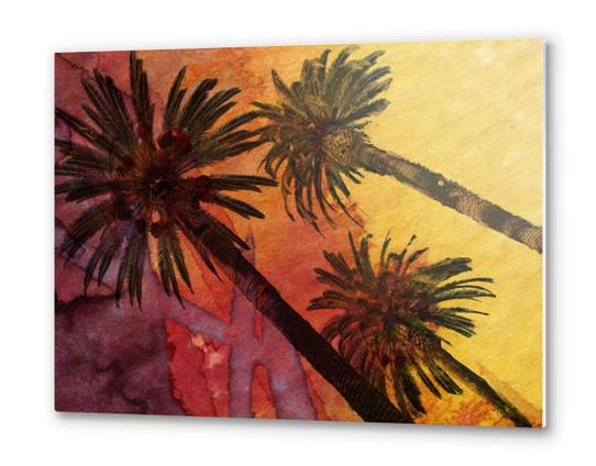 Los Angeles Palms. Metal prints by Irena Orlov