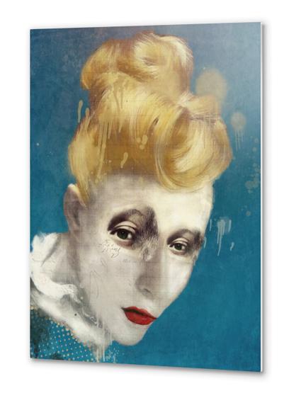 Selfish Jean Metal prints by Sarah Jarrett Art