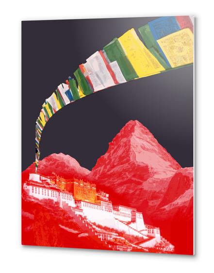 Lhasa Metal prints by Vic Storia
