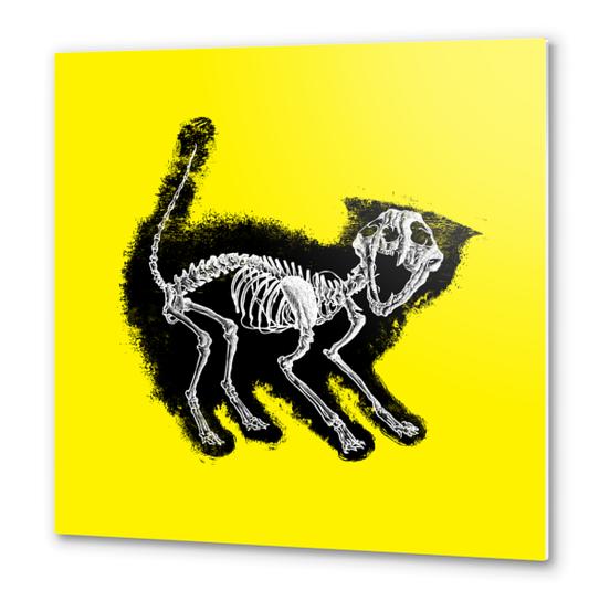 The Purrfect Scare Metal prints by TenTimesKarma