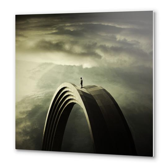 Time Manager Metal prints by Eugene Soloviev