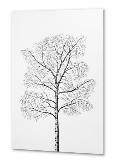 Tree Metal prints by Nika_Akin