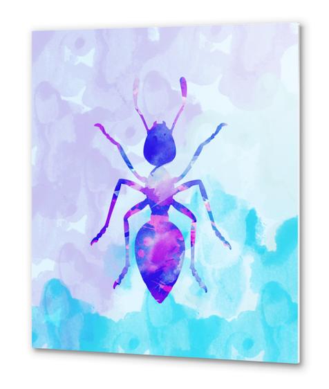 Abstract Ant Metal prints by Amir Faysal