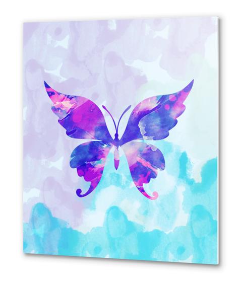 Abstract Butterfly Metal prints by Amir Faysal
