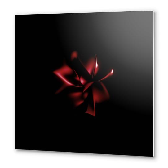 Dark Flower Metal prints by cinema4design