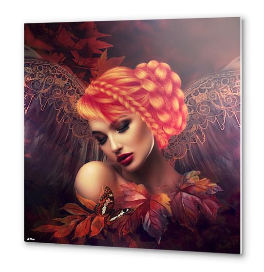 AUTUMN ANGEL Metal prints by G. Berry