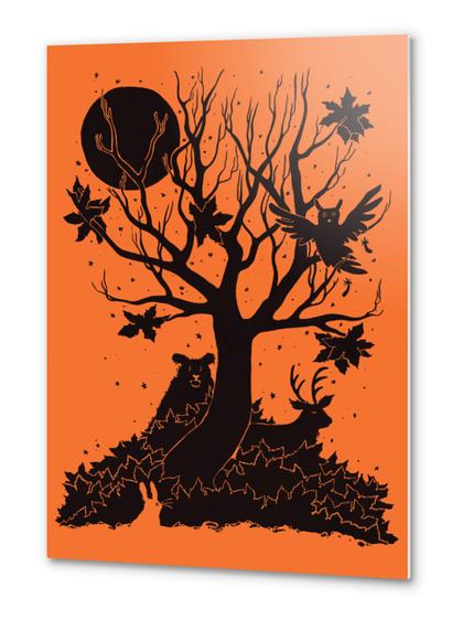 Autumn Forest Metal prints by Tobias Fonseca