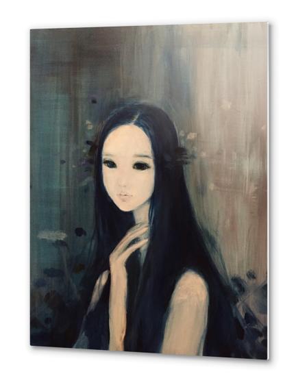 Blue 36 Metal prints by Ai Natori