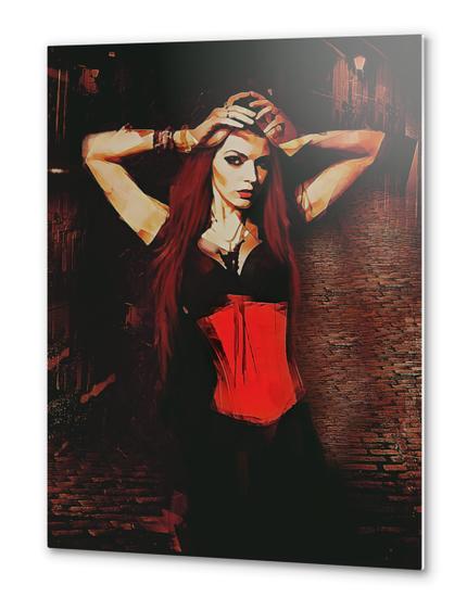 Vampire Compelled Metal prints by Galen Valle