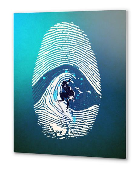 The Surfer Metal prints by dEMOnyo