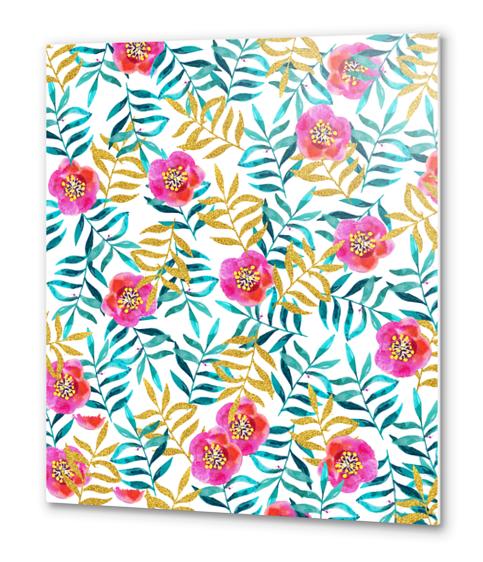 Floral Sweetness Metal prints by Uma Gokhale