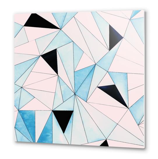 Geometric Washout Metal prints by Uma Gokhale