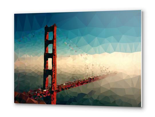 Golden Gate Metal prints by Vic Storia