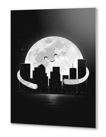 Goodnight Metal prints by carbine