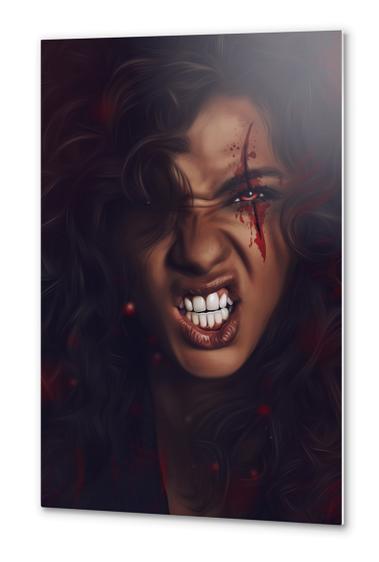 I'm Gonna Get You Metal prints by AndyKArt