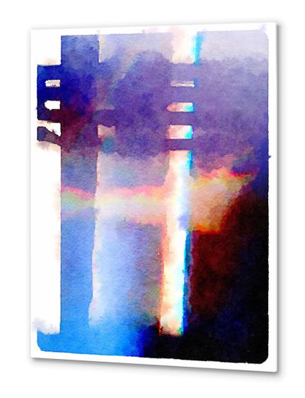 Abstract spectrum Metal prints by fauremypics