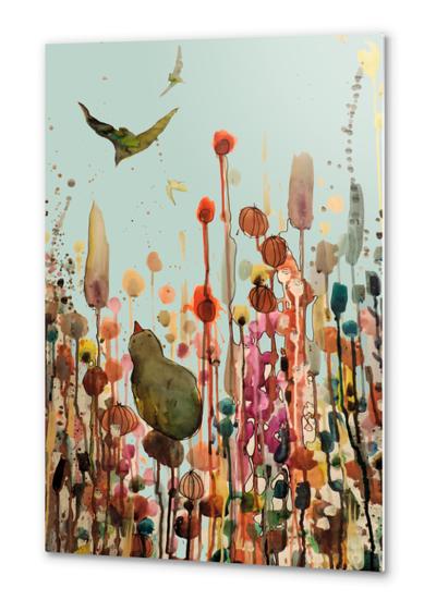 Learning to fly Metal prints by Sylvie Demers