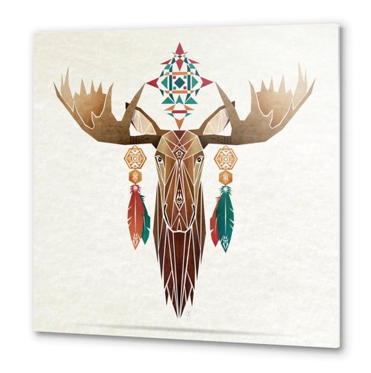 moose Metal prints by Manoou