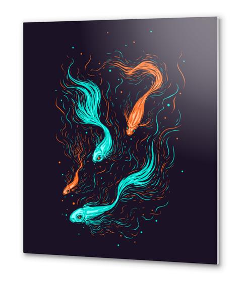 Neon Float Metal prints by StevenToang