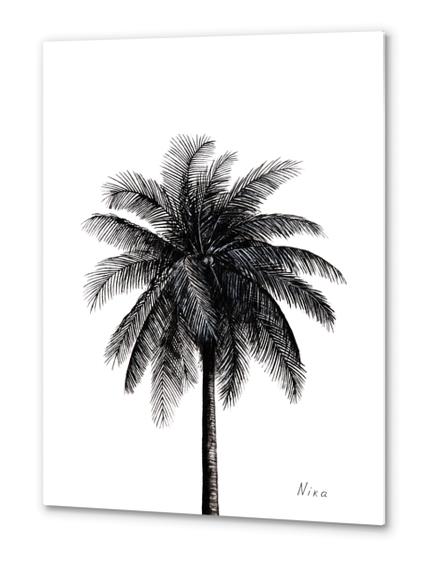 Palm Tree Metal prints by Nika_Akin