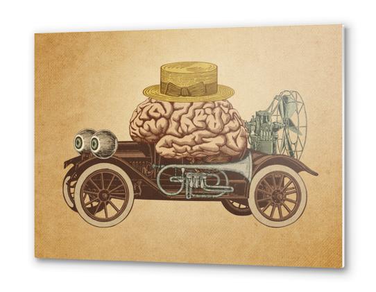 Intelligent Car Metal prints by Pepetto