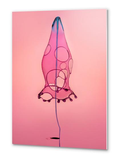 Pink Rocket Metal prints by Jarek Blaminsky