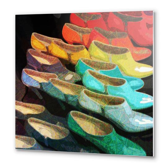 Passion of shoes Metal prints by Vic Storia