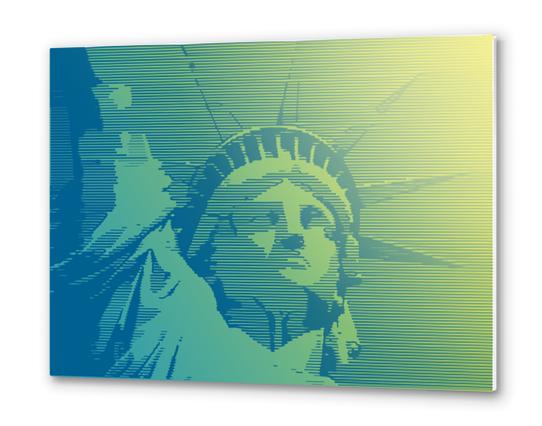 Statue of Liberty Metal prints by Vic Storia