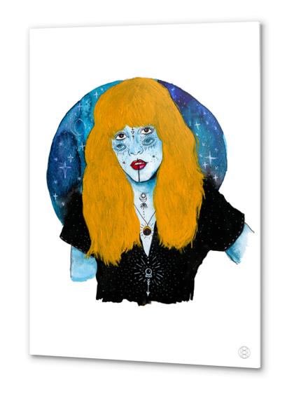 GYPSY WITCH Metal prints by Mermaids and Monsters