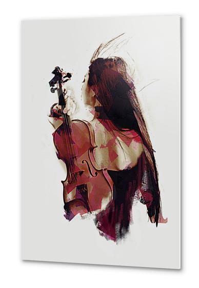 Violin Metal prints by Galen Valle