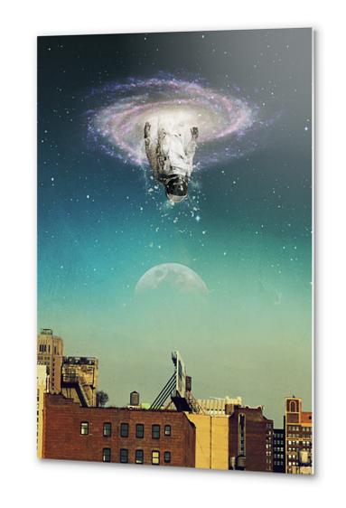 The portal The Arrival Metal prints by Seamless