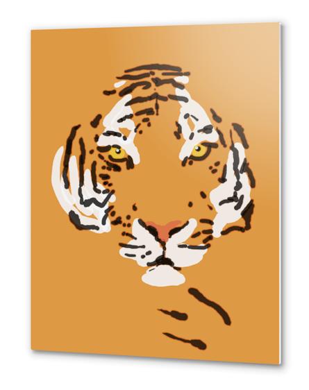 Tiger Metal prints by Nicole De Rueda