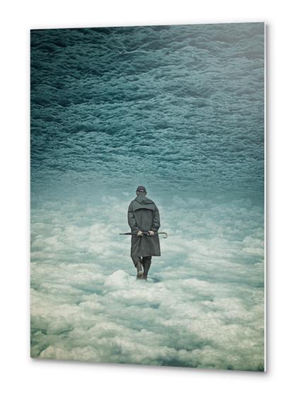 up is down Metal prints by Seamless
