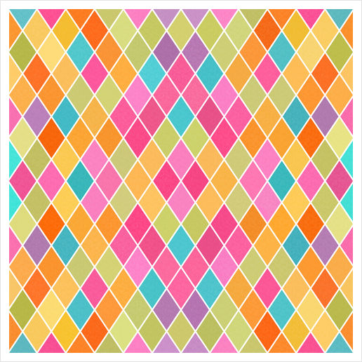 Lovely Geometric Background X 0.1 Art Print by Amir Faysal