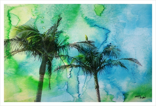 Palm Trees Art Print by Irena Orlov