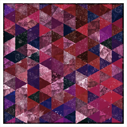 Abstract GEO X 0.2 Art Print by Amir Faysal
