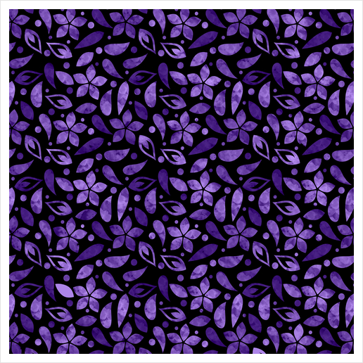 LOVELY FLORAL PATTERN X 0.16 Art Print by Amir Faysal