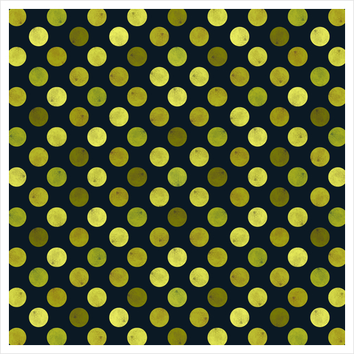 Watercolor Polka Dots  X 0.2 Art Print by Amir Faysal