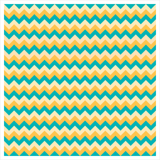 Lovely Chevron X 0.1 Art Print by Amir Faysal