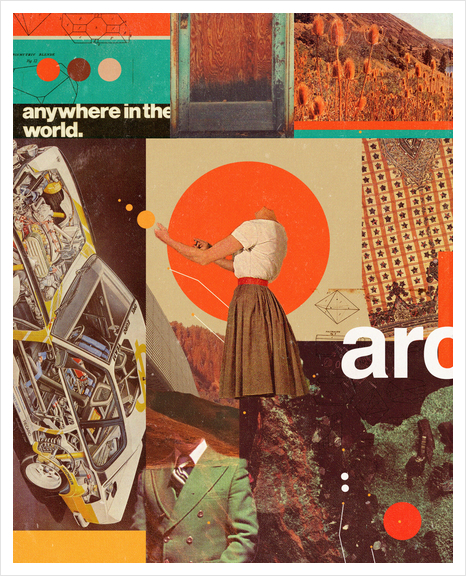 Archival World Art Print by Frank Moth