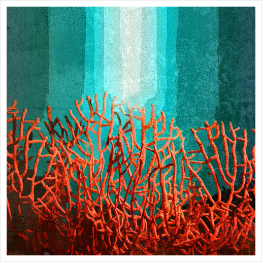Red Coral Art Print by Malixx