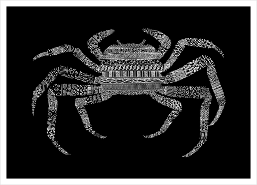 Crab Art Print by Florent Bodart - Speakerine
