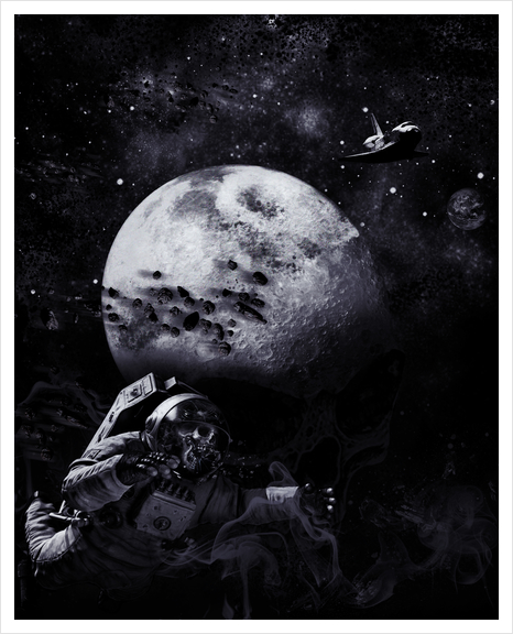 Dark of the Moon Art Print by dEMOnyo