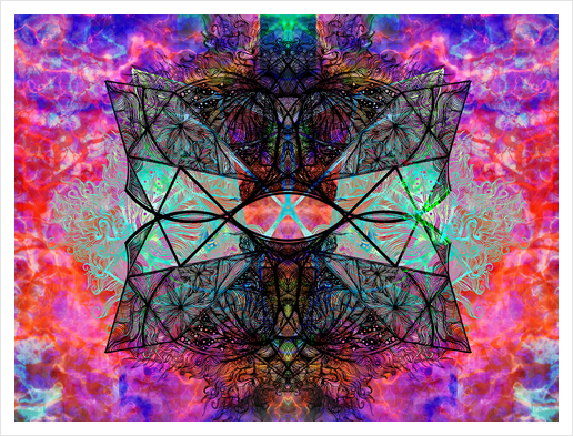 It's Complicated V.2: Electric Art Print by j.lauren